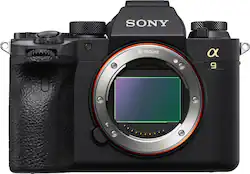 Sony - Alpha a9 II Mirrorless Camera (Body Only) - Black - Front_Zoom