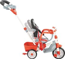 Little Tikes - 5-in-1 Deluxe Ride & Relax Recliner Trike - Red - Front_Zoom