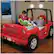 Alt View 13. Little Tikes - Jeep® Wrangler 53" Toddler/Twin Bed - Red.