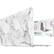 Front. iBenzer - Neon Party Top and Rear Cover for 13.3" Apple® MacBook® Air (A1932 with touch ID only) - White Marble.