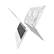 Alt View 13. iBenzer - Neon Party Top and Rear Cover for 13.3" Apple® MacBook® Air (A1932 with touch ID only) - White Marble.