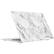 Alt View 15. iBenzer - Neon Party Top and Rear Cover for 13.3" Apple® MacBook® Air (A1932 with touch ID only) - White Marble.
