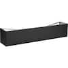 Front. Viking - Duct Cover for Professional 5 Series VCWH54848CS - Cast Black.