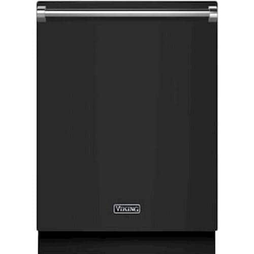 Front. Viking - Professional Dishwasher Door Panel Kit for Viking FDWU524 Dishwasher - Cast Black.