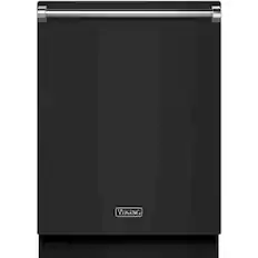 Front. Viking - Professional Dishwasher Door Panel Kit for Viking FDWU524 Dishwasher - Cast Black.
