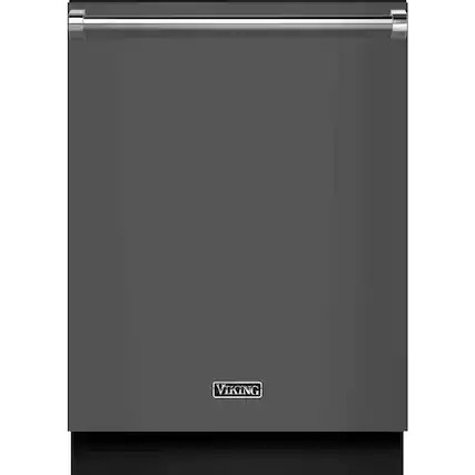 Front. Viking - Professional Dishwasher Door Panel Kit for Viking FDWU524 Dishwasher - Damascus Gray.