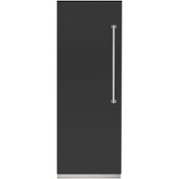 Viking - Professional 7 Series 16.4 Cu. Ft. Built-In Refrigerator - Cast Black - Front_Zoom