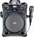 Front. iHome - iHome Sound Factory Bluetooth Karaoke - black.