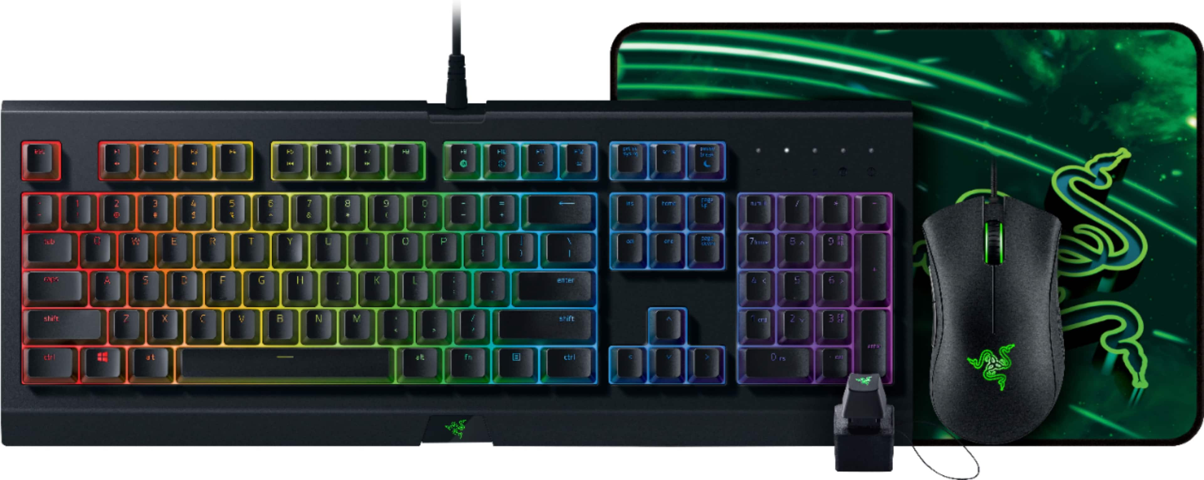 Best Buy: Razer Essential Wired Gaming Bundle Black RZ85-02261300-B3U1