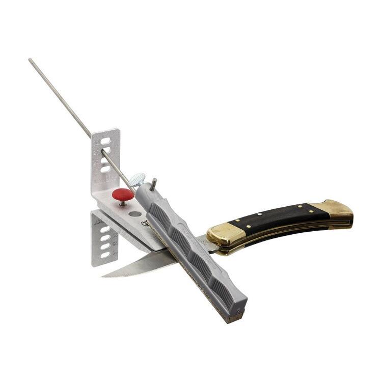 Angle. Lansky - Lansky Extra Coarse Diamond Accessory Hone Silver Holder.