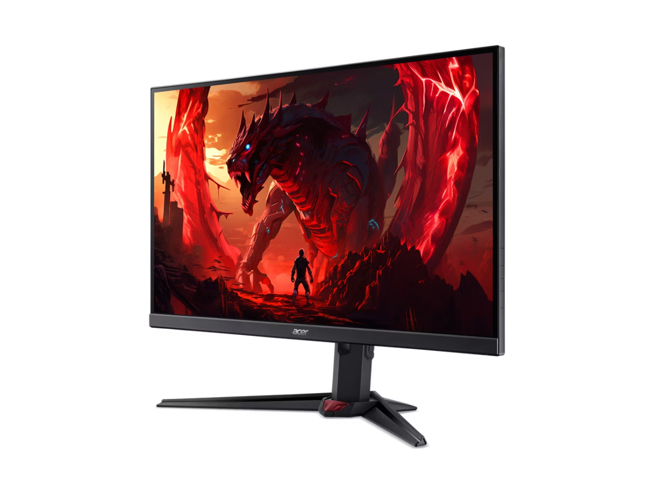 Left. Acer - Acer Nitro XV270U 27" WQHD IPS Gaming Monitor, AMD FreeSync Premium, 400Hz, 0.5ms, 90% DCI-P3, 2x2W Speakers.