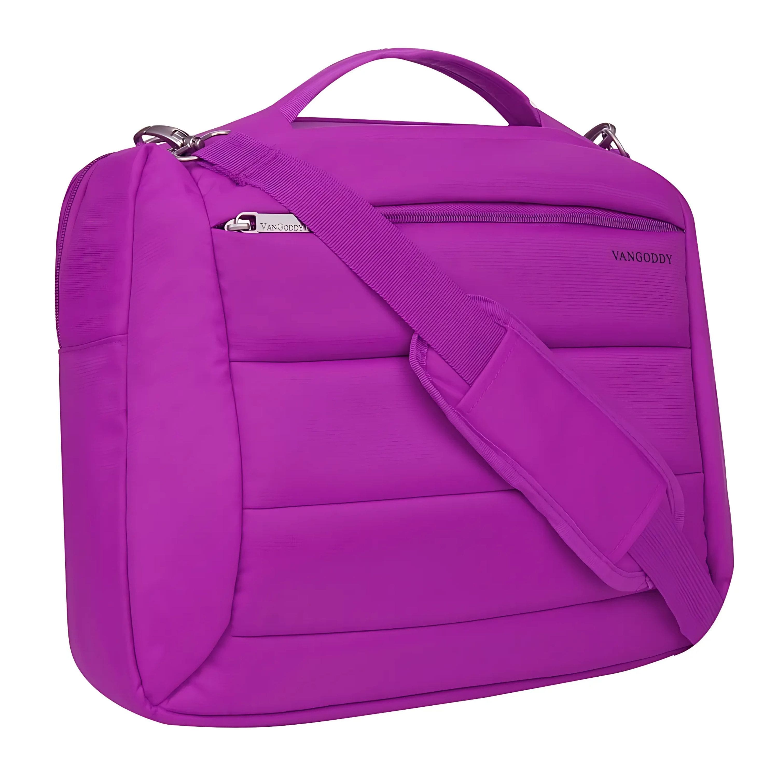 Kitcheniva - Carry Case Backpack Messenger Bag For 15" Laptop - Purple