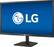 Left. LG - Geek Squad Certified Refurbished 24" IPS LED FHD FreeSync Monitor - Black.