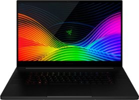 Razer - Geek Squad Certified Refurbished 17.3" 4K Touch-Screen Gaming Laptop - Core i7 - 16GB - GeForce RTX 2080 - 512GB SSD - Matte Black - Front_Zoom
