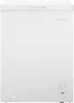 Insignia™ - 5.0 Cu. Ft. Garage Ready-Chest Freezer - White