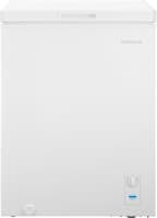 Insignia™ - 5.0 Cu. Ft. Chest Freezer - White - Front_Zoom