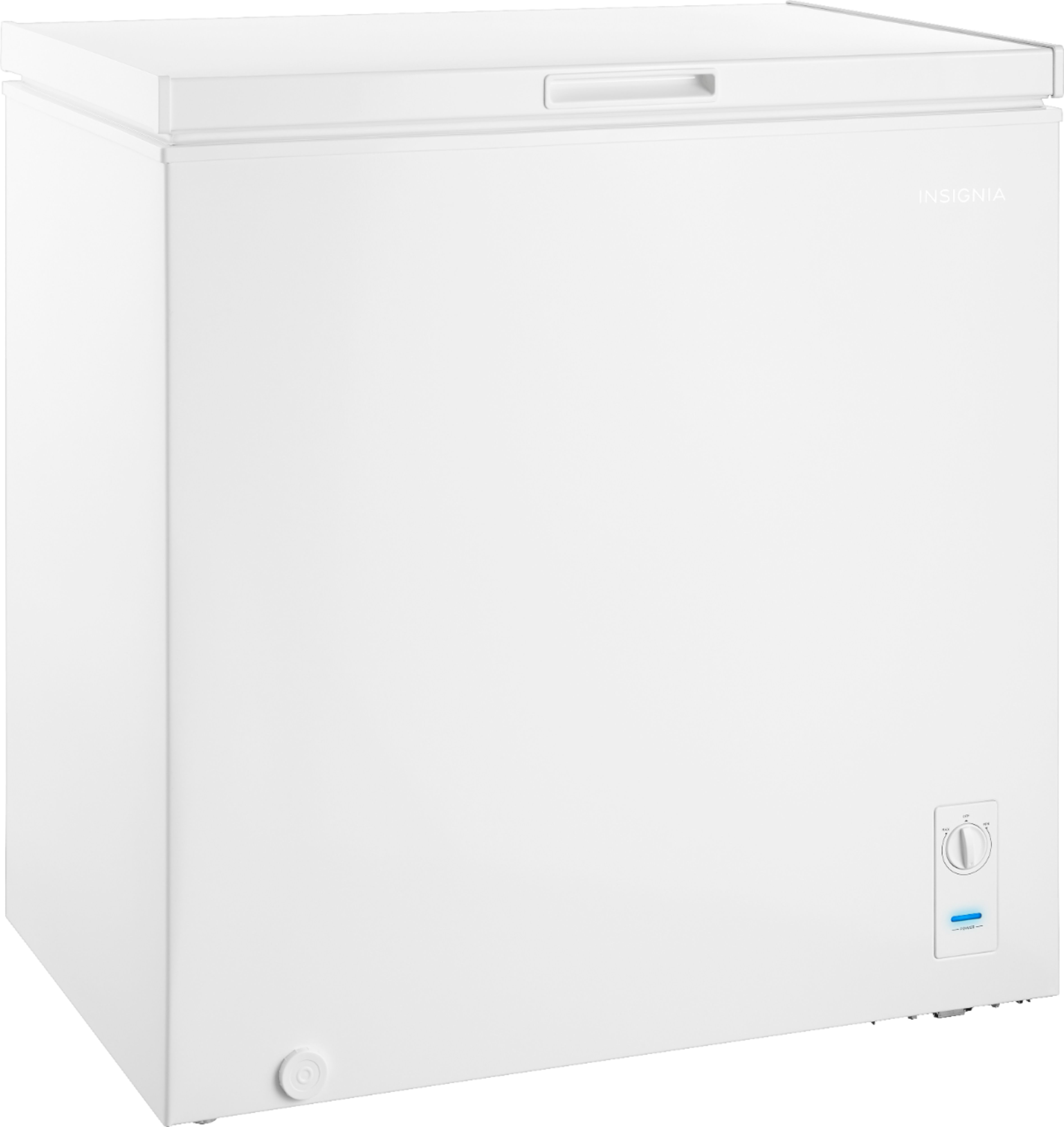 Angle View: Viking - Professional 7 Series 8.4 Cu. Ft. Upright Freezer with Interior Light - Pacific Gray