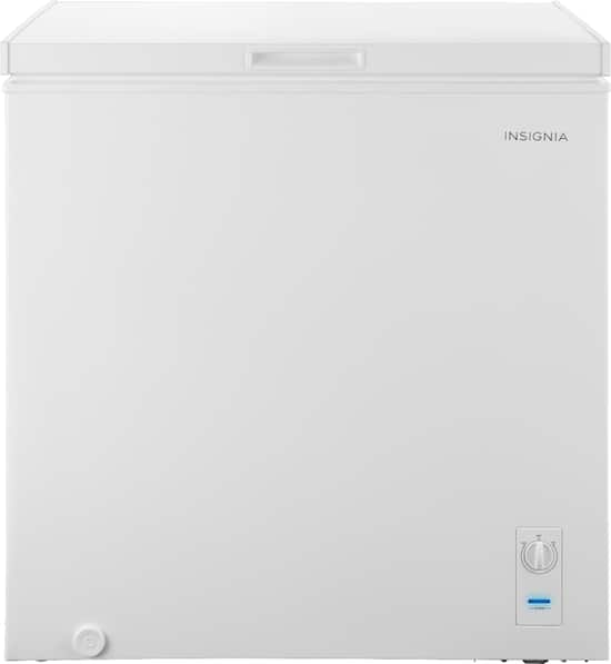 BEST BUY: Insignia™ – 5.0 Cu. Ft. Chest Freezer – White $134.99