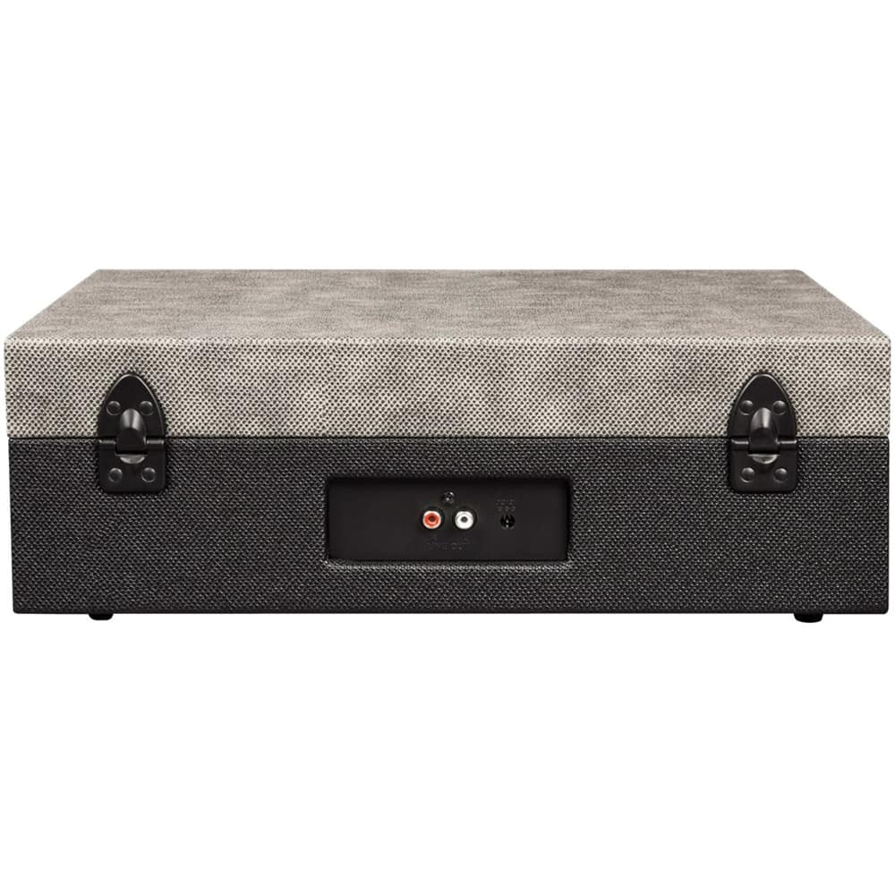 Back View: Crosley - Momento Bluetooth Stereo Turntable - Midnight