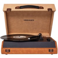 Crosley - Momento Bluetooth Stereo Turntable - Desert - Front_Zoom