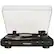 Front. Crosley - T400A Stereo Turntable - Black.