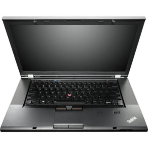 Front Standard. Lenovo - 15.6" ThinkPad Notebook - 4 GB Memory and 180 GB Solid State Drive - Black.