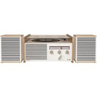 Crosley - Switch II Bluetooth Stereo Audio System - Natural - Front_Zoom