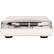 Angle. Crosley - T400A Stereo Turntable - White.