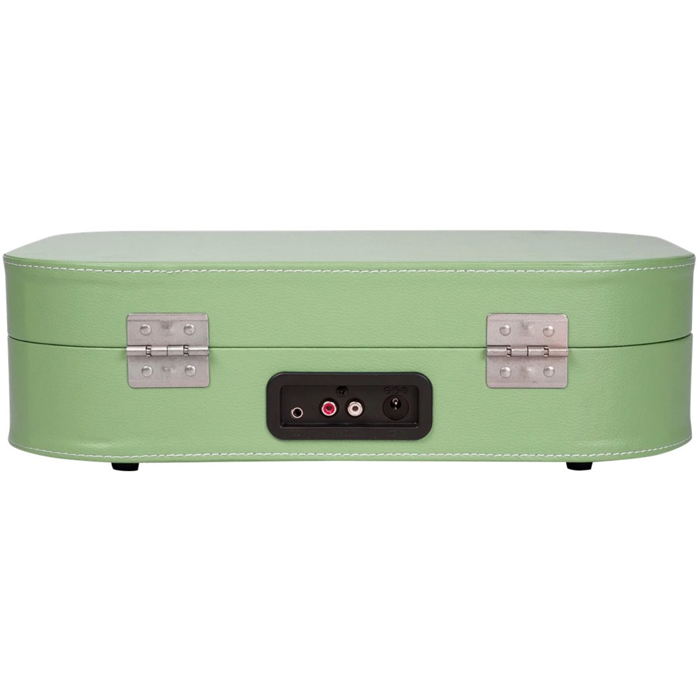 Back View: Crosley - Discovery Bluetooth Stereo Turntable - Seafoam