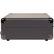 Left. Crosley - Cruiser Deluxe Bluetooth Stereo Turntable - Slate/Gunmetal.