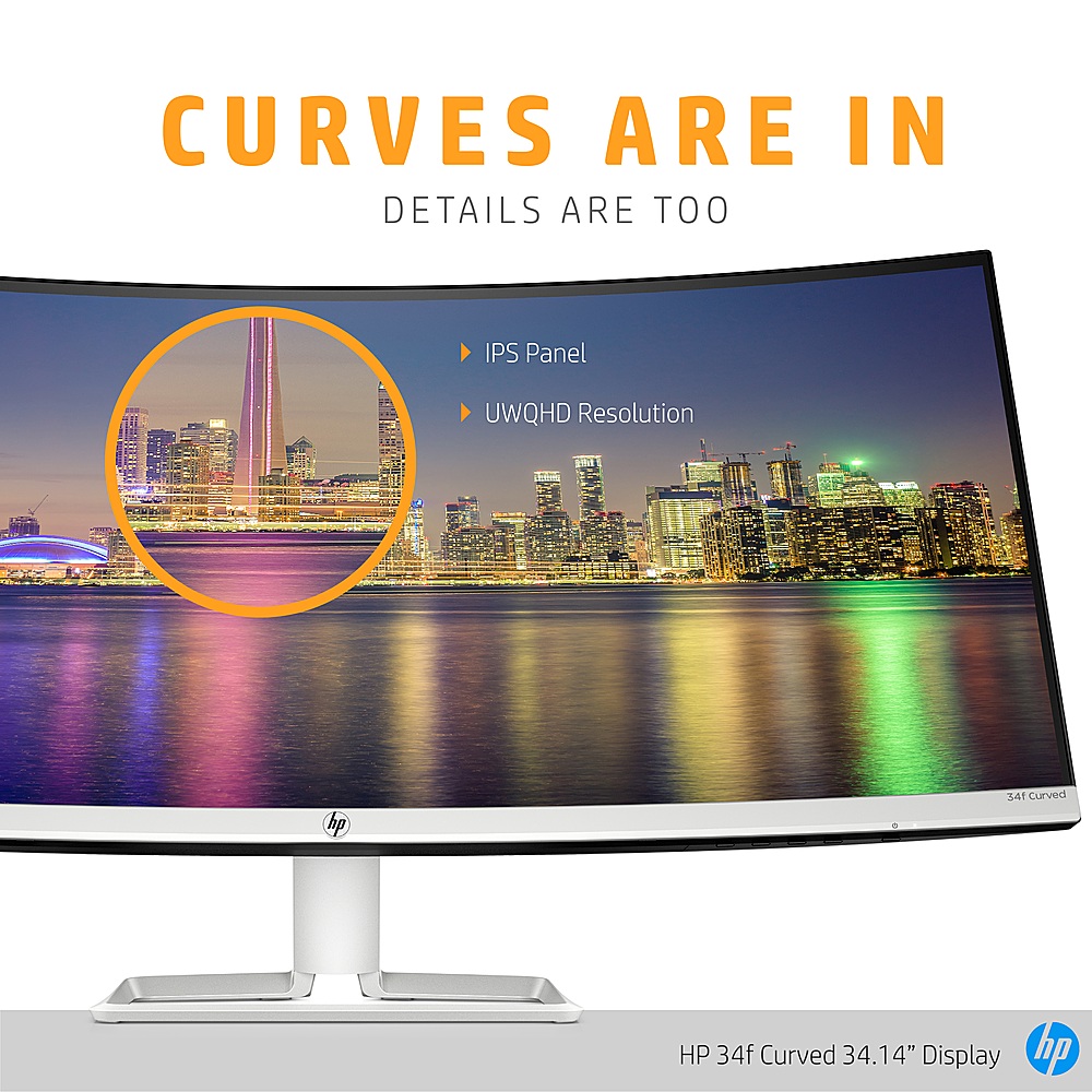 HP 34f 34-Inch Curved Display Review