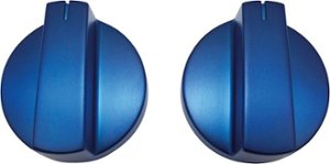 Thermador - Control Knob Set for Ovens and Cooktops - Metallic Blue - Front_Zoom