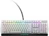Alienware - AW510K Full-size Wired Mechanical CHERRY MX Low Profile Red Switch Gaming Keyboard with RGB Back Lighting for PC - Lunar Light