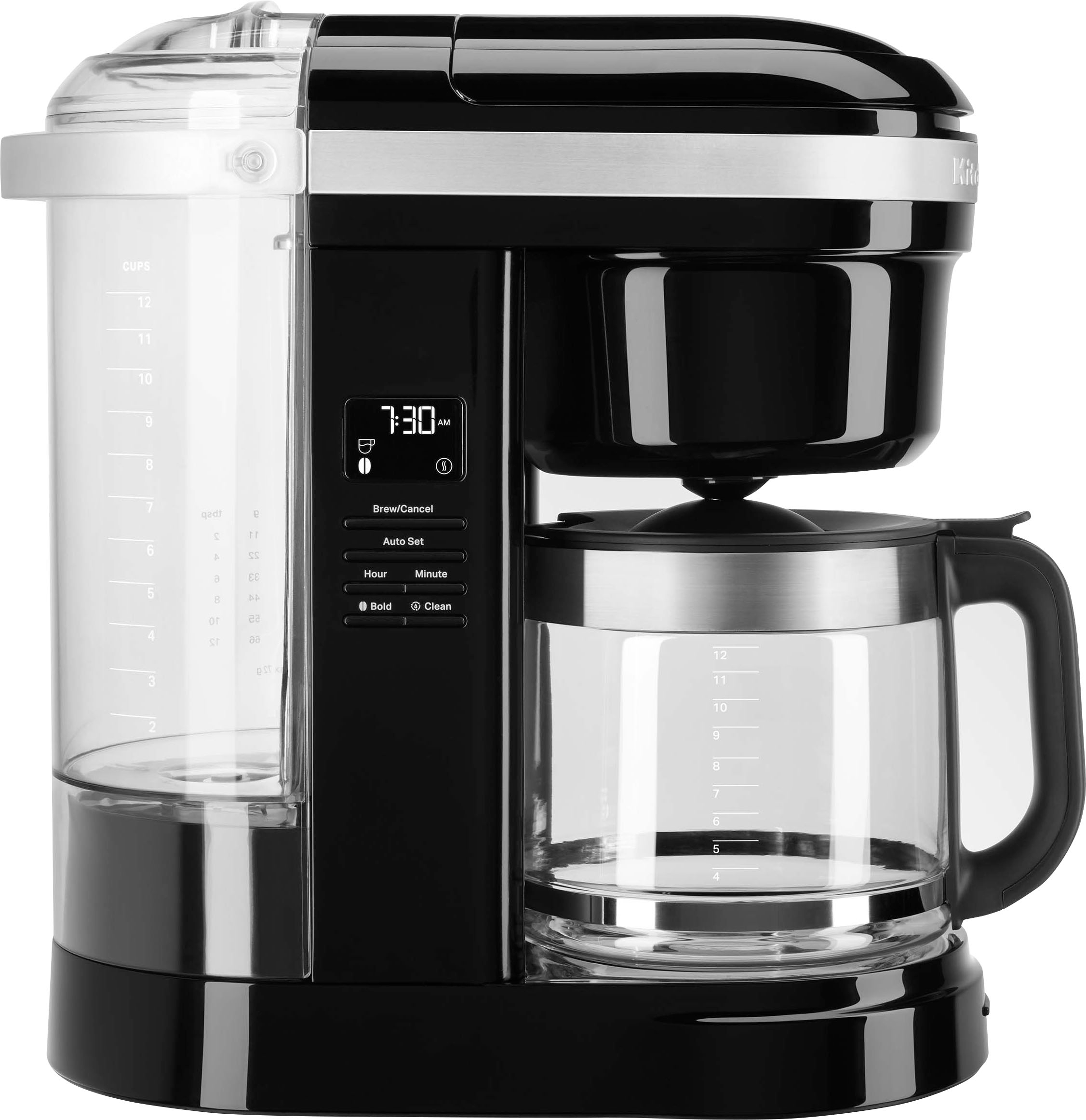 KitchenAid 12-Cup Coffee Maker Onyx Black KCM1208OB - Best Buy