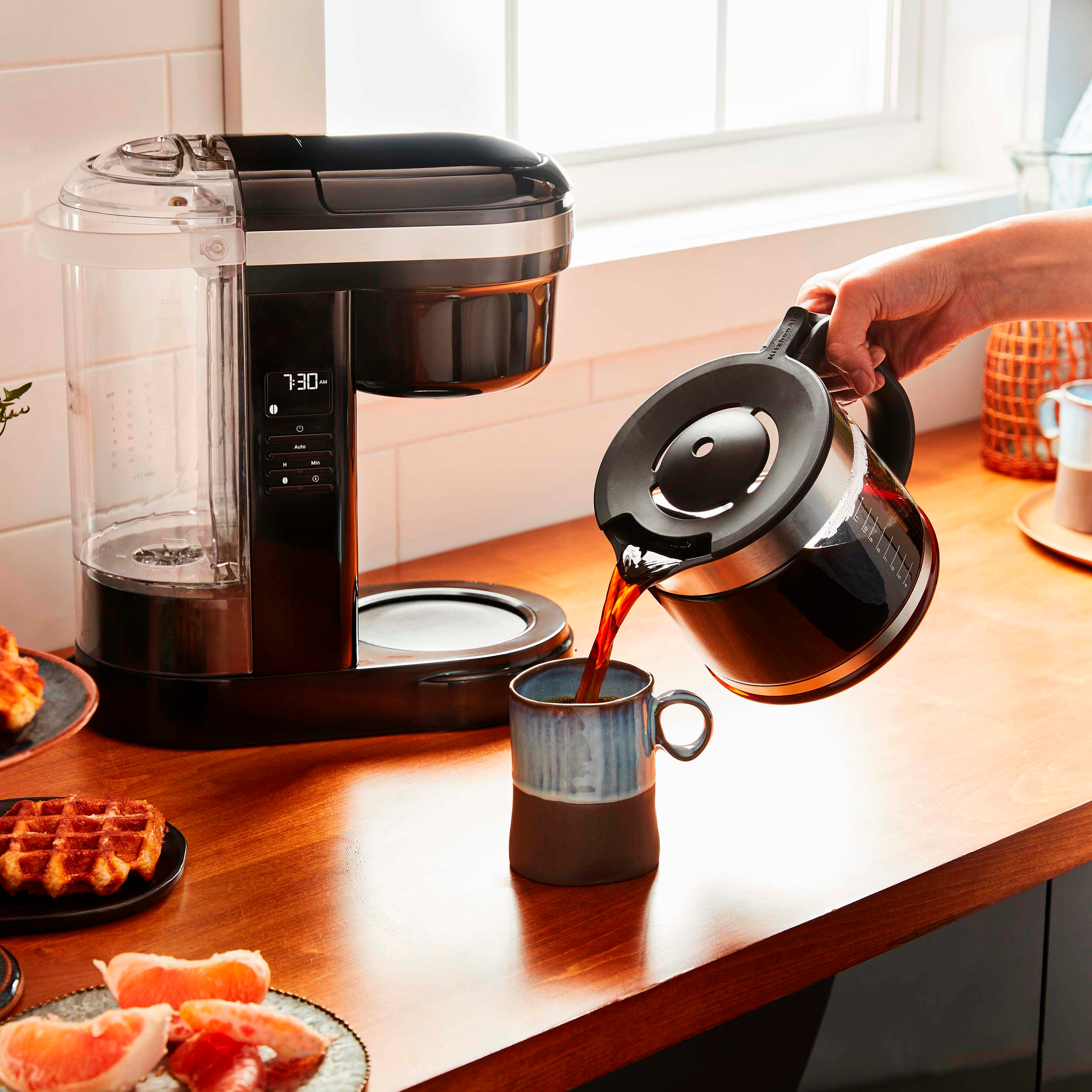 Best Buy: KitchenAid Java Studio 14-Cup Coffeemaker Red KCM534ER