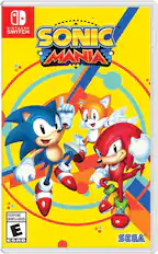 Front. SEGA - Sonic Mania.