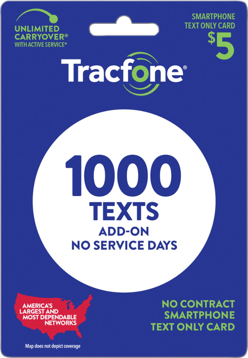 TracFone - $5 Smartphone Text Only Code [Digital]