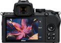 Back Zoom. Nikon - Z50 Mirrorless Camera Two Lens Kit with NIKKOR Z DX 16-50mm f/3.5-6.3 VR and NIKKOR Z DX 50-250mm f/4.5-6.3 VR Lenses - Black.