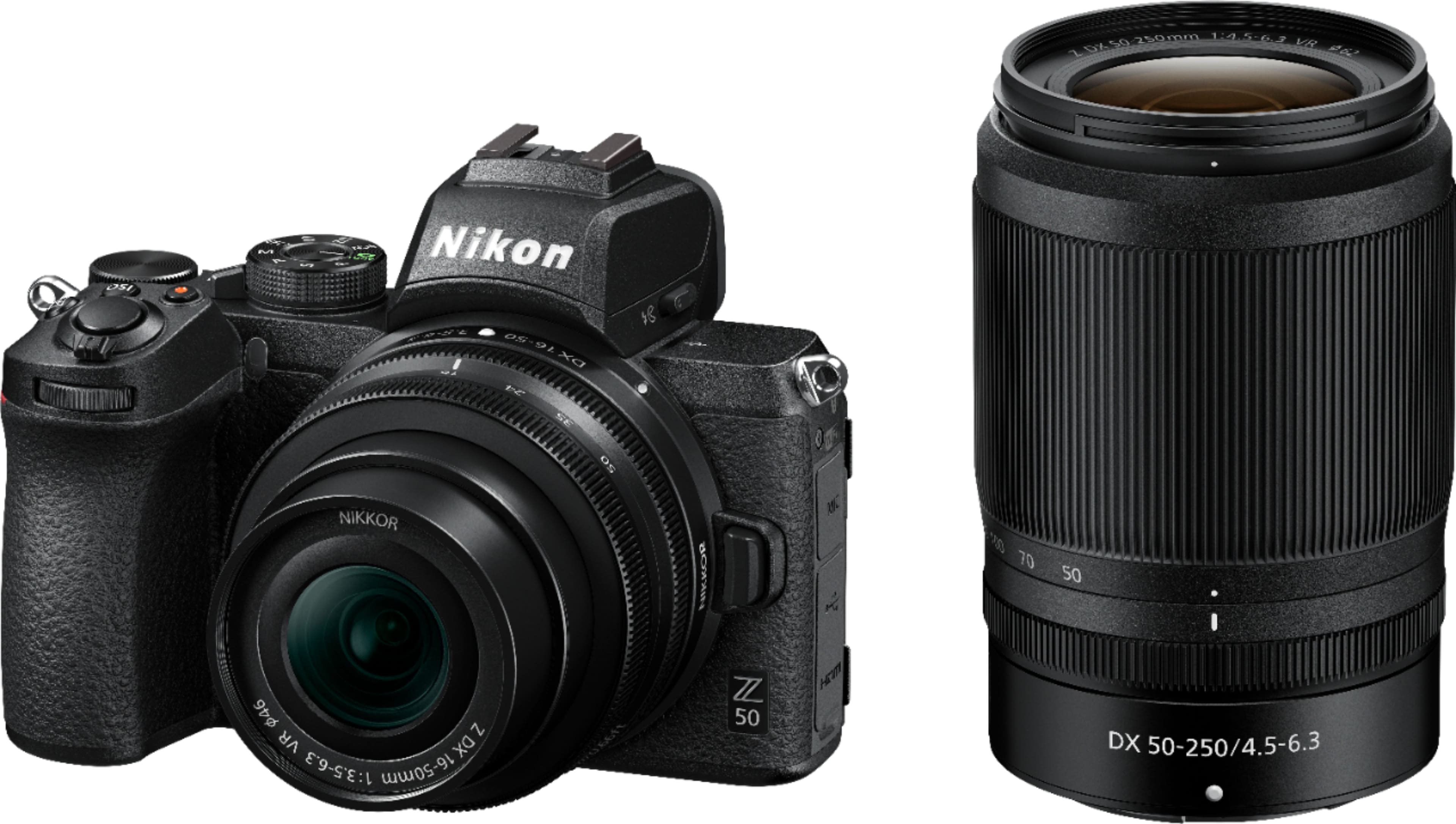 nikon z50 with dx lenses