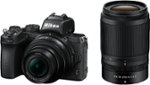 Nikon - Z50 Mirrorless Camera Two Lens Kit with NIKKOR Z DX 16-50mm f/3.5-6.3 VR and NIKKOR Z DX 50-250mm f/4.5-6.3 VR Lenses - Black