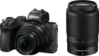 Nikon Z50 Mirrorless Camera Two Lens Kit with NIKKOR Z DX 16 50mm Nikon Z50 Mirrorless Camera Two Lens Kit with NIKKOR Z DX 16 50mm