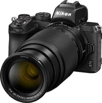 Nikon Z50 Mirrorless Camera Two Lens Kit with NIKKOR Z DX 16 Nikon Z50 Mirrorless Camera Two Lens Kit with NIKKOR Z DX 16