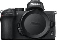 Front. Nikon - Z50 Mirrorless Camera (Body Only) - Black.