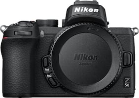 Nikon - Z50 Mirrorless Camera (Body Only) - Black - Front_Zoom