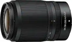 Nikon - NIKKOR Z DX 50-250mm f/4.5-6.3 VR Telephoto Zoom Lens for Z Series Mirrorless Cameras - Black - Angle_Zoom
