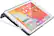 Alt View 14. Speck - Balance Folio Case for Apple® iPad® 10.2" (7th Generation 2019) - Marine Blue/Clear.