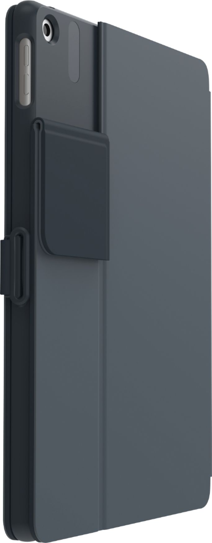 Angle View: Speck - Balance Folio Case for Apple® iPad® 10.2" (7th, 8th, & 9th Gen 2021) - Stormy Gray