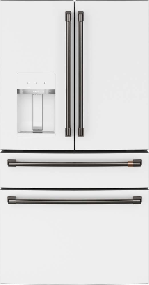 Alt View 12. Café - Handle Kit for Select Café French Door Refrigerators - Brushed Black.