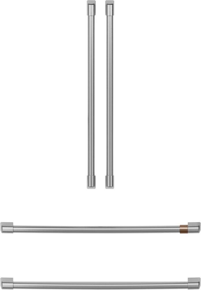 Handle Kit for Select Café French Door Refrigerators - Brushed Stainless Steel