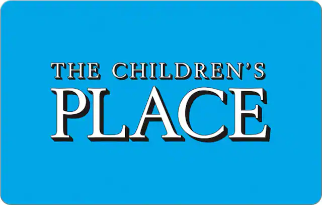 Front. The Children's Place - $25 Gift Card.